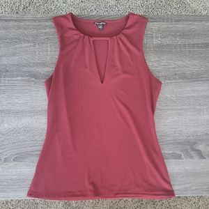 Express Sleeveless Keyhole Top